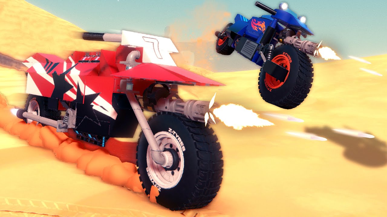 We Built WEAPONIZED MOTORCYCLES Ready for Battle! [Trailmakers]