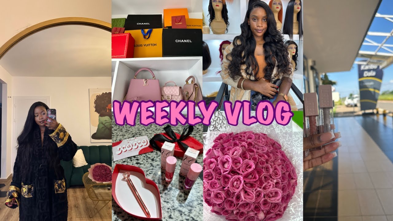 WEEKLY VLOG: Maybelline flew us to Kisumu, Girls' night out, Wig life, PR unboxing & more💕