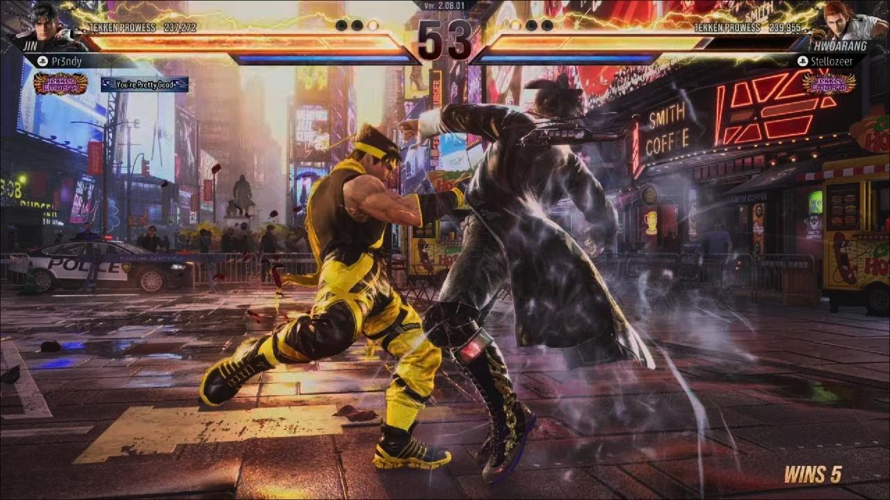Tekken 8 Aggressive Jin battles Emperor Hwoarang 
