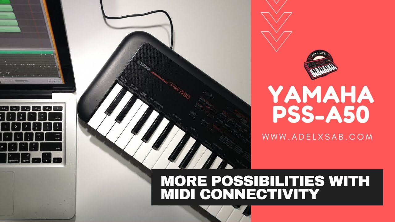 Yamaha PSS-A50 : MIDI Controller - More Possibilities with MIDI Connectivity