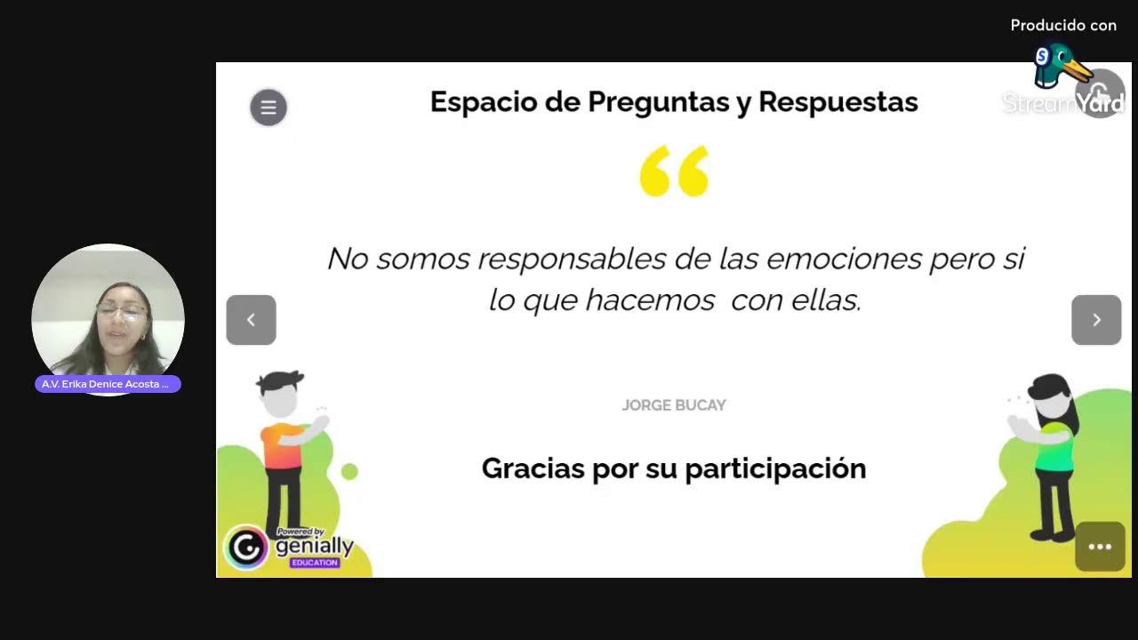 6° Espacio abierto de aprendizaje con tu Asesora Virtual