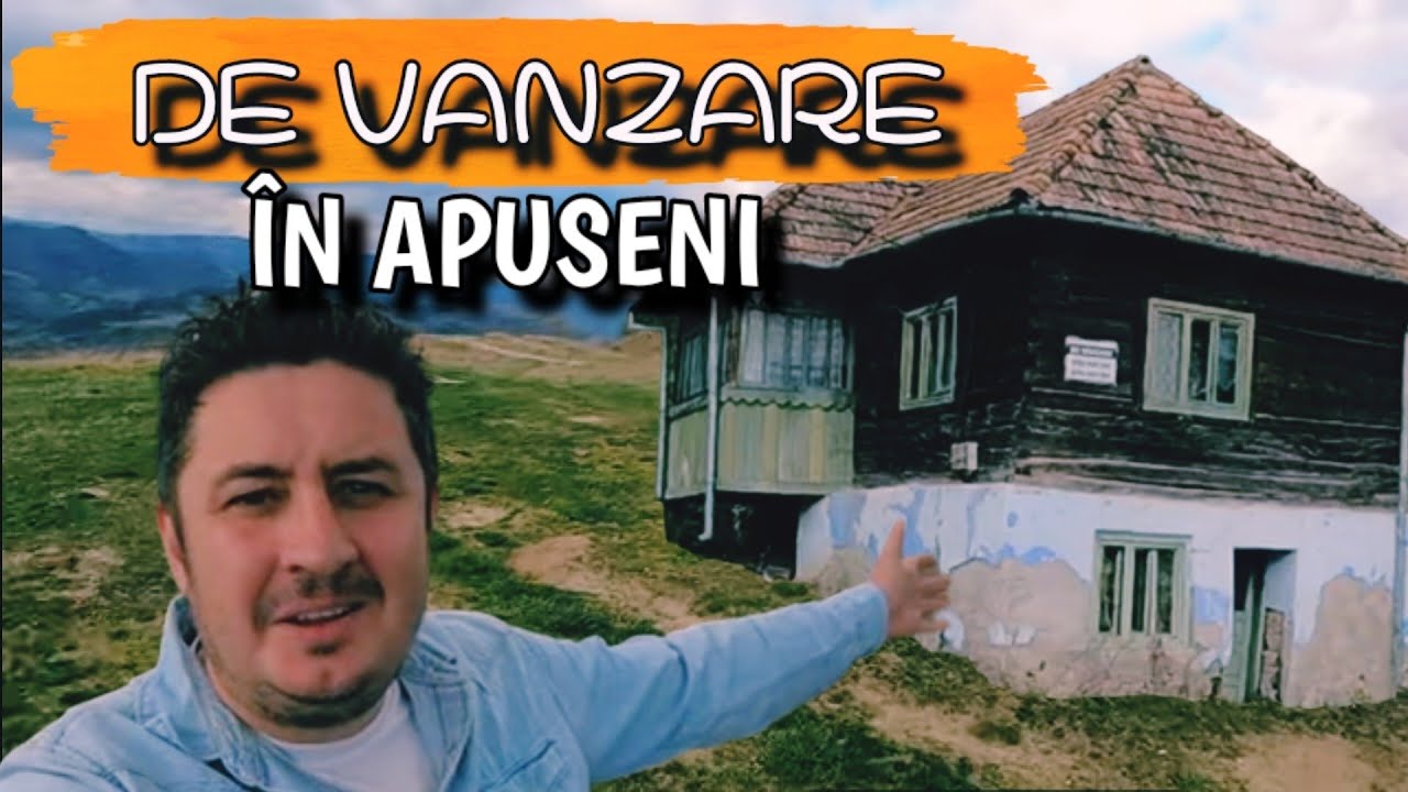 Casă de vânzare în Apuseni. Am dormit în cel mai frumos loc sus în munți