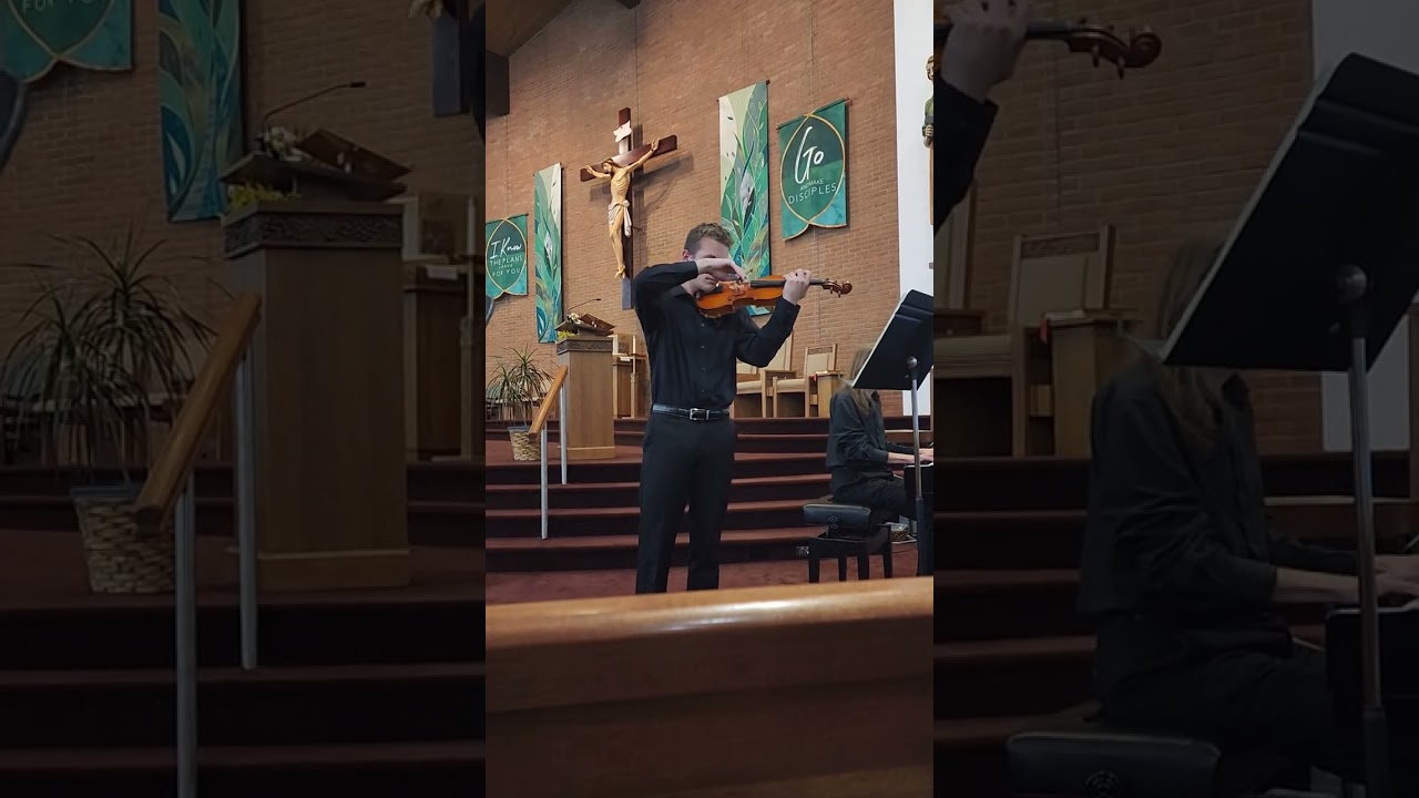 Jesse Nienhueser,  Ave Maria, with Pianist Ron Stabinsky