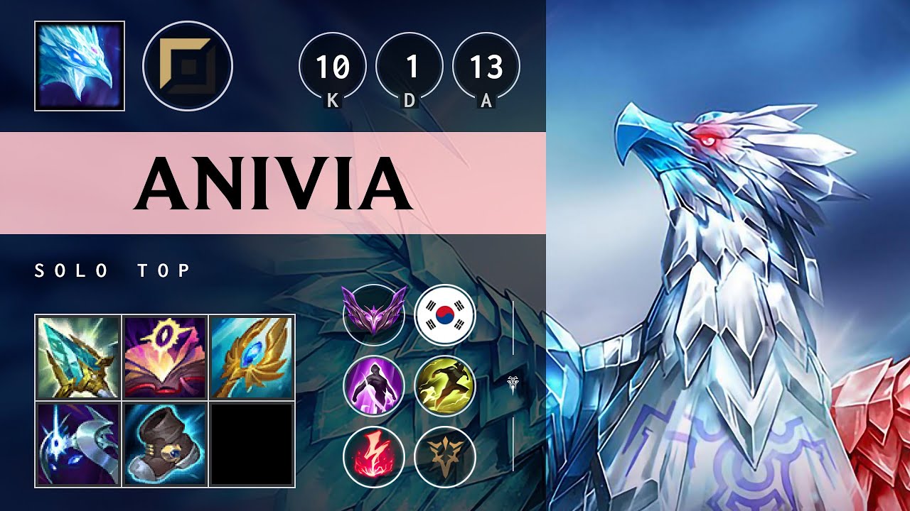Anivia Top vs Shyvana - KR Master Patch 25.17