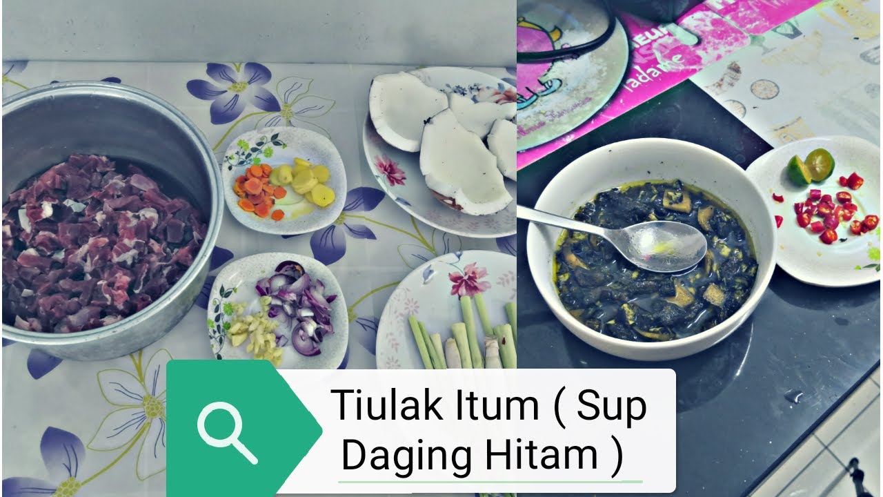 Tiulak Itum (Makanan Tradisi Kaum Suluk @ Bajau Suluk)