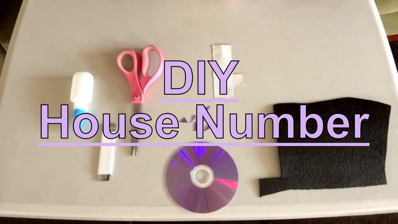 DIY House Number