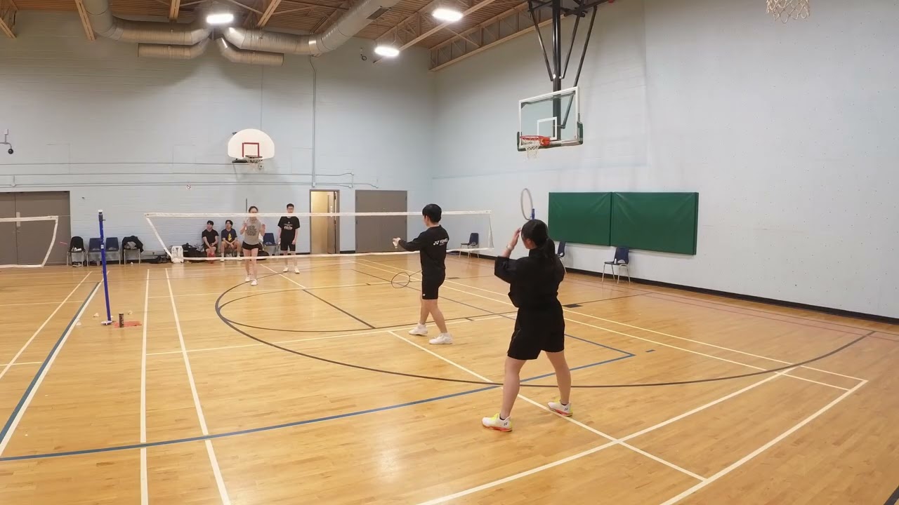 Badminton at TOR|Game2 Richard/Mina v Wesley/Jingyi|#badminton #badmintonrallies 2026Jan16_Fri