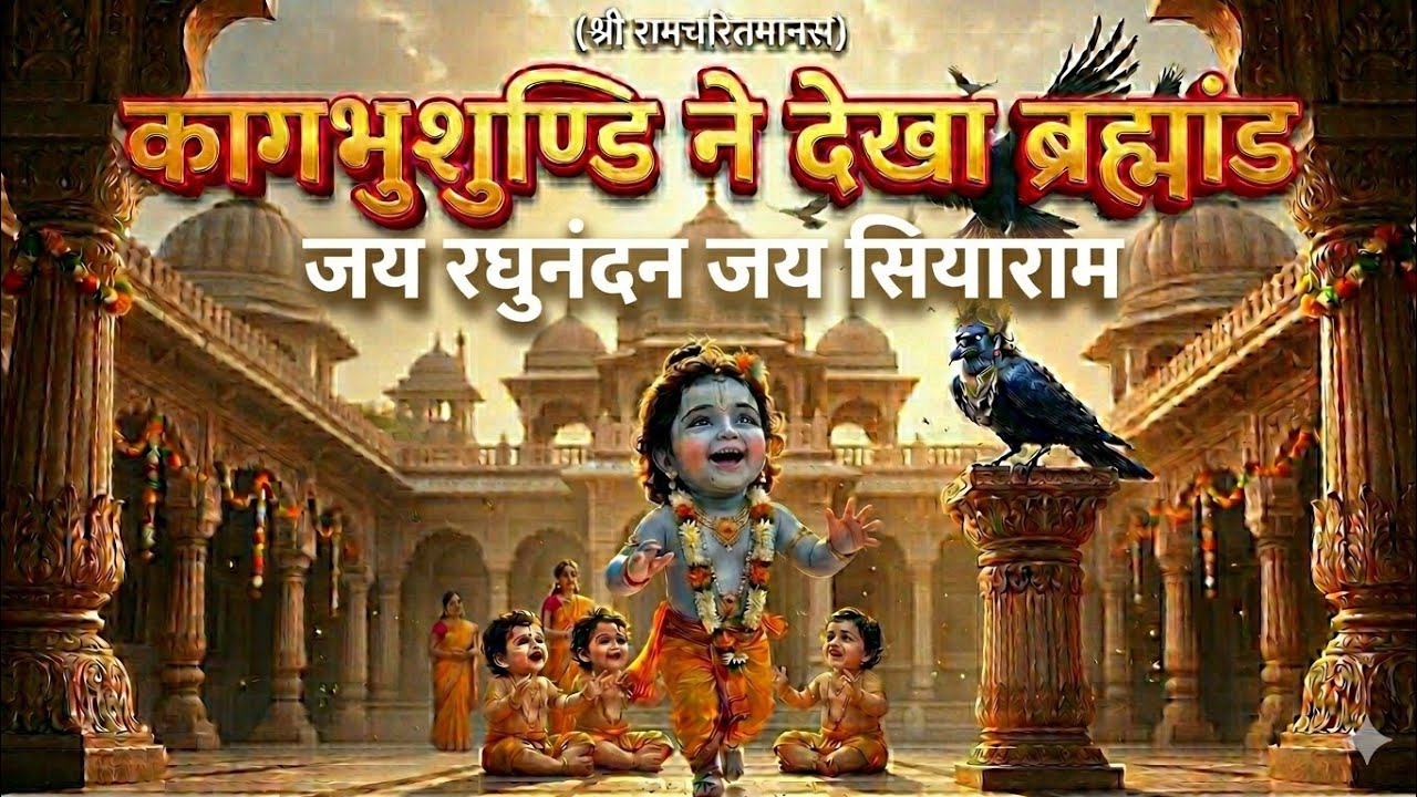 जब काकभुशुंडी जी ने देखा श्रीराम के मुख में पूरा ब्रह्मांड | श्री राम की हंसी जिसने काल को रोक दिया 