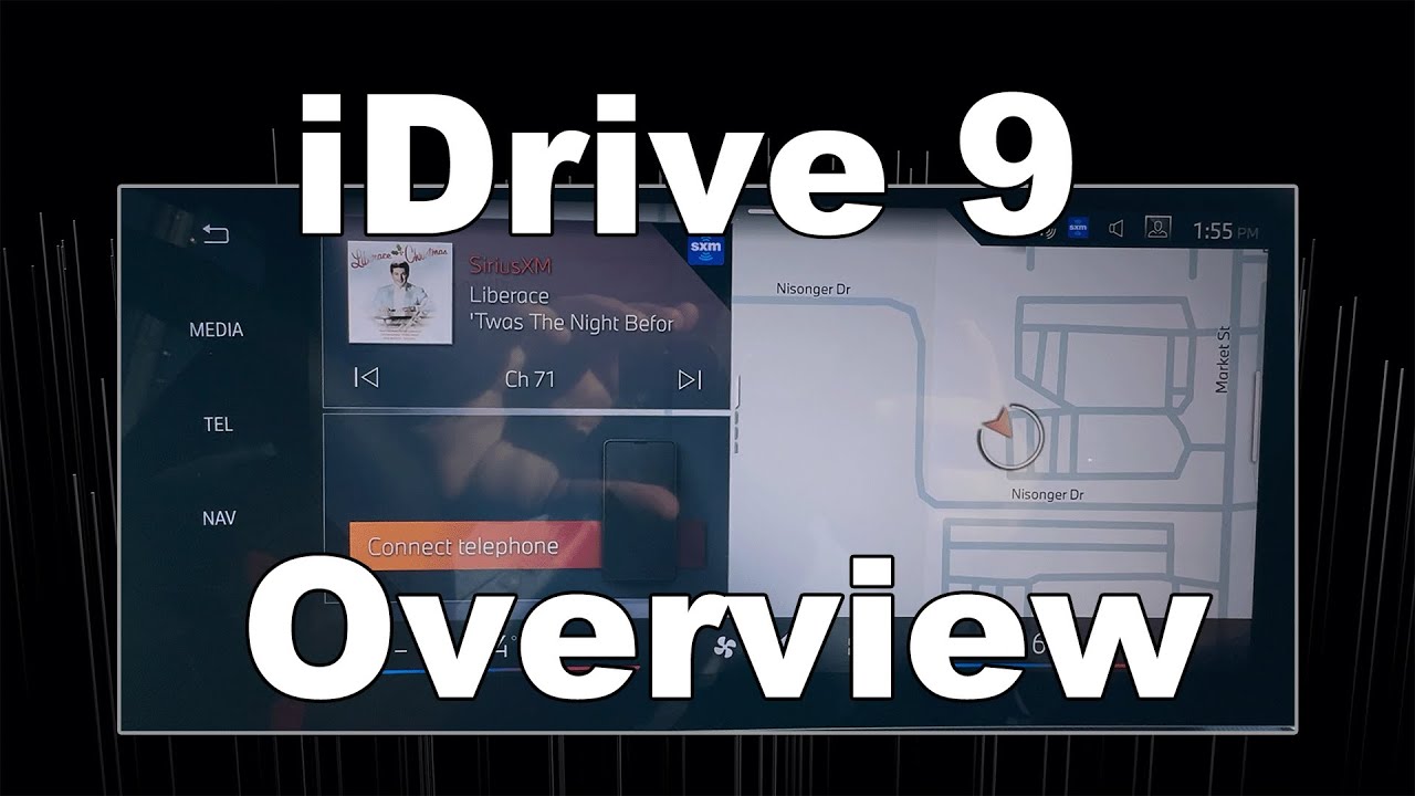 Odkryj sekrety nowego systemu iDrive 9 firmy BMW