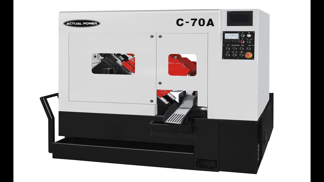 C-75A Fully Automatic Circular Sawing Actual Power 羿榮股份有限公司 圓鋸機