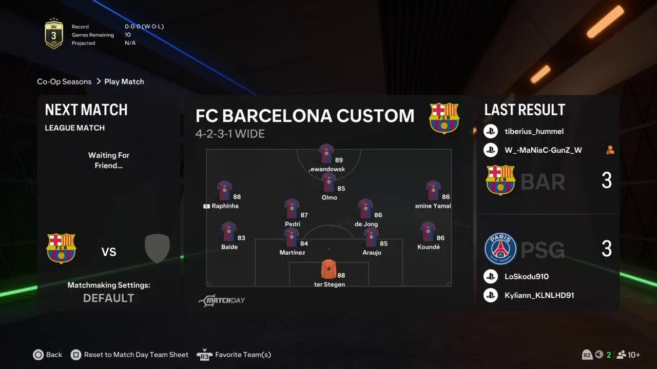 FC25 Co-Op Seasons