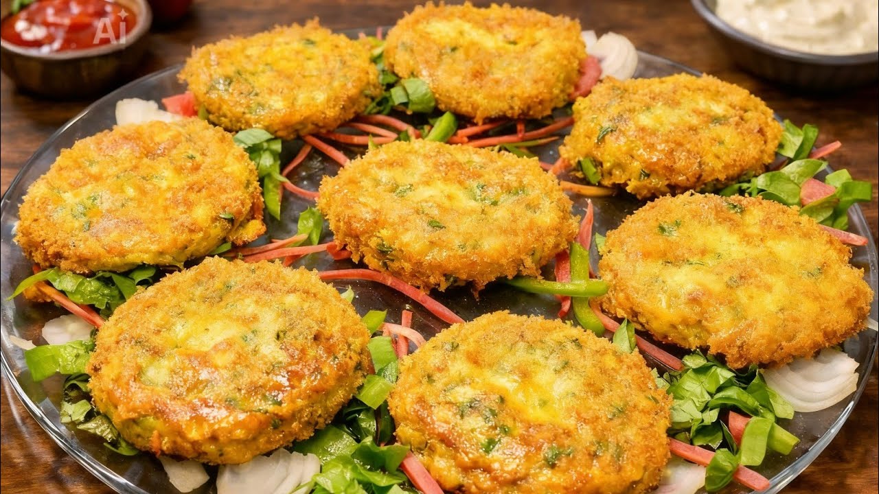 10 Minutes Chicken Cutlets Recipe | 10 منٹ میں چکن کٹلٹس بنانے کا آسان طریقہ | Quick Snack