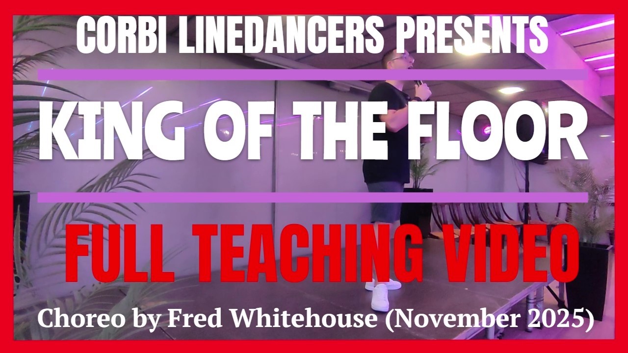 King Of The Floor LINE DANCE (Teaching Video)