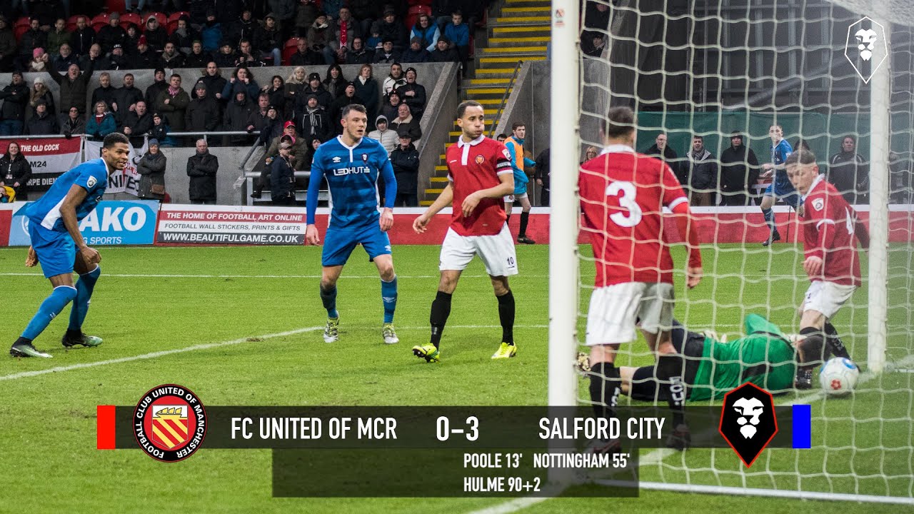 FC United of Manchester 0-3 Salford City | 2016/17 National League North