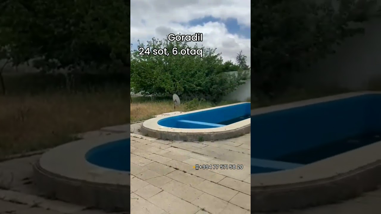 Goradil Bağları,24 sot,6 otaqlı,200kv Bağ Evi Satılır. ☑️210 000₼. продается дач.дом в пос. Горадиль