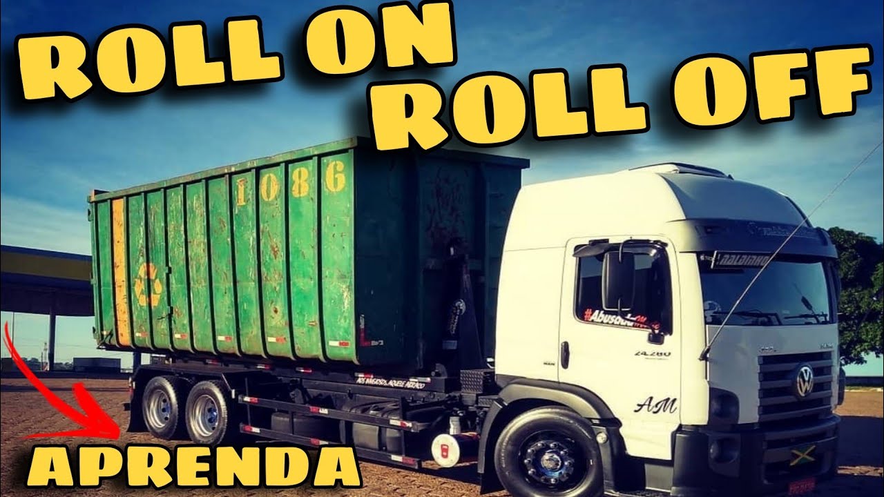 COMO MANUSEAR CAMINHÃO ROLL ON - ROLL OFF | APRENDA