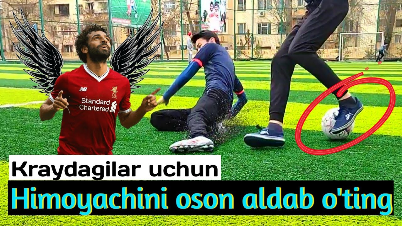Himoyachini oson aldab o'tish uchun fintlar | Futbol o'ynashni o'rganish@abdulaziz_gofuroff