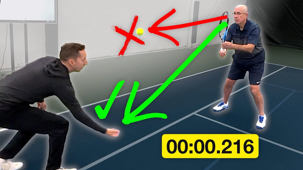 Cut your Tennis reaction time IN HALF