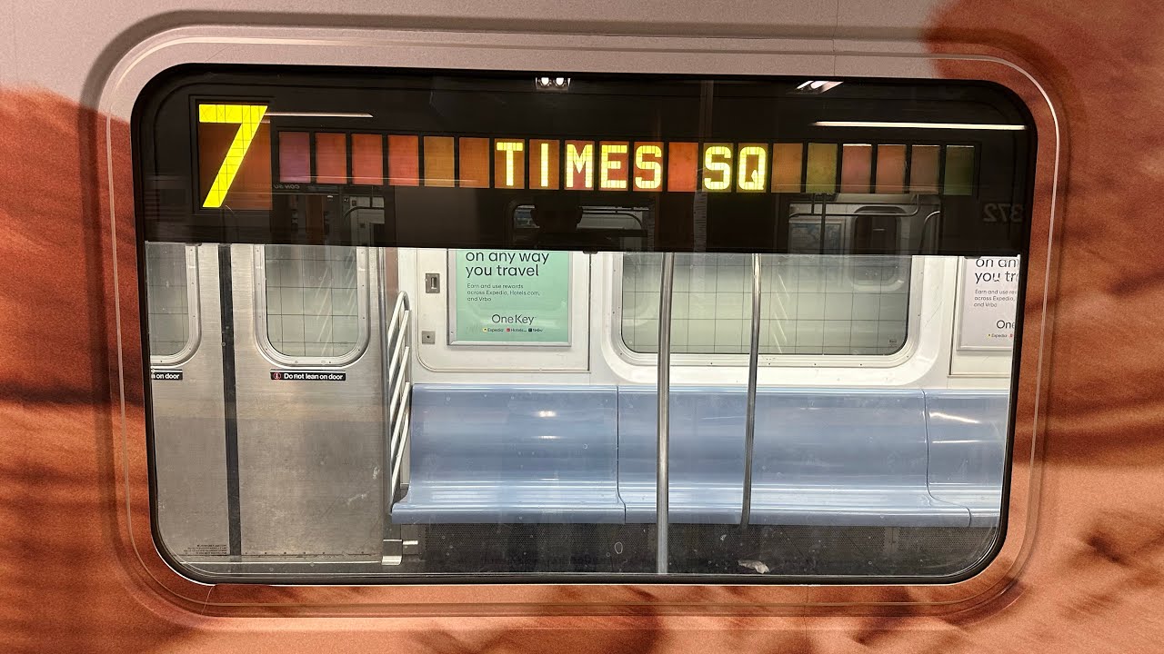 IRT Flushing Line: R188 (7) Train Ride from Flushing-Main Street to Times Square-42nd Street