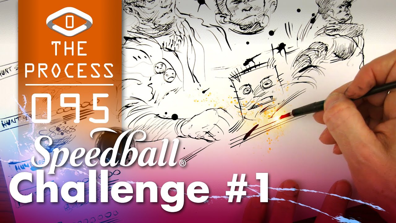 SPEEDBALL CHALLENGE #1: Sketching