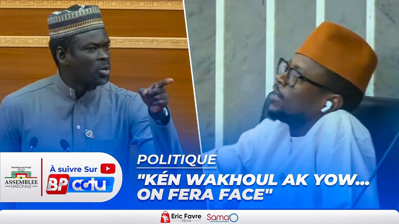 Ça chauffe 🔥 entre Abdou Mbow et Maître Tall : 