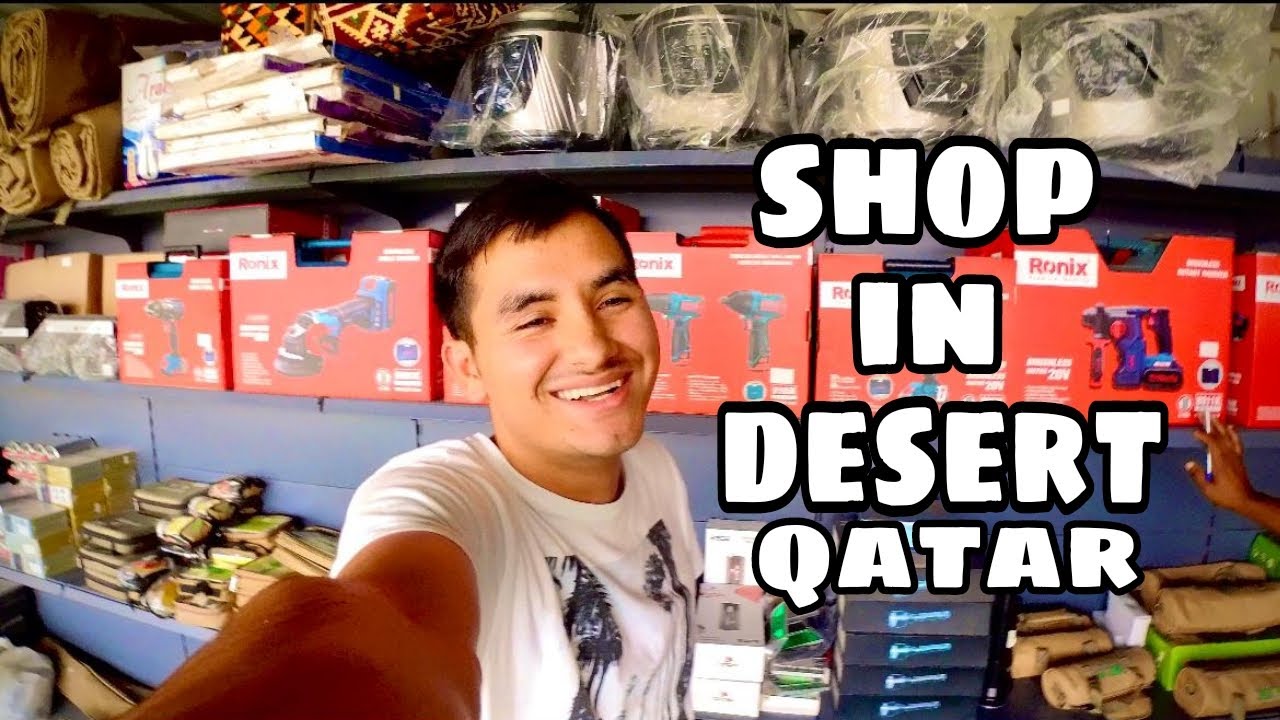 I FOUND SHOP IN DESERT QATAR 