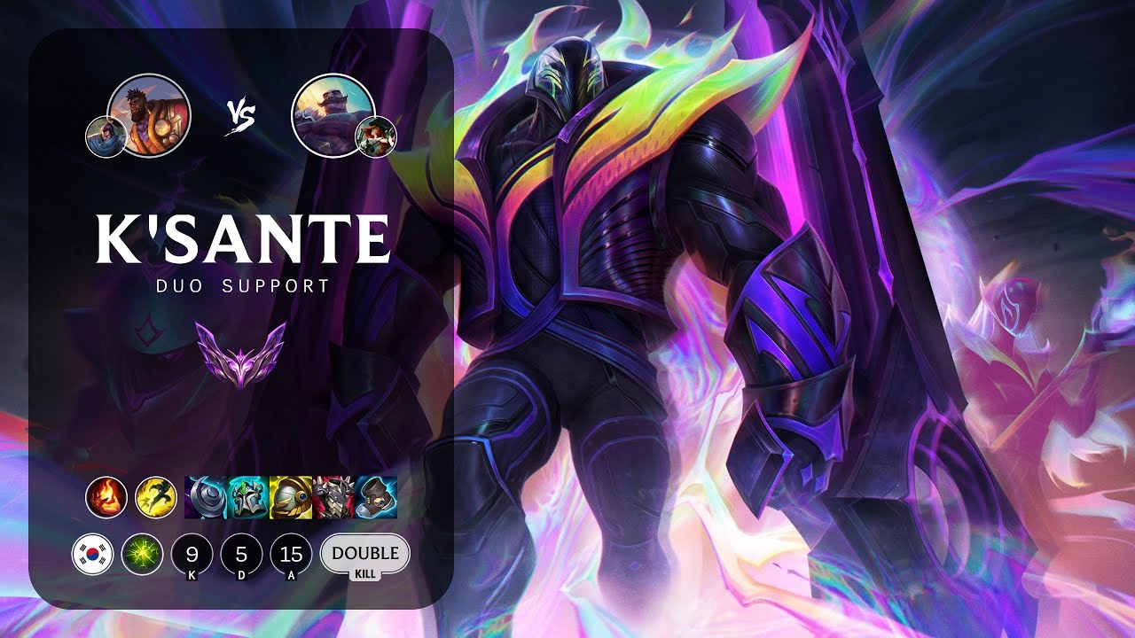 K'Sante Support vs Braum - KR Master Patch 13.13