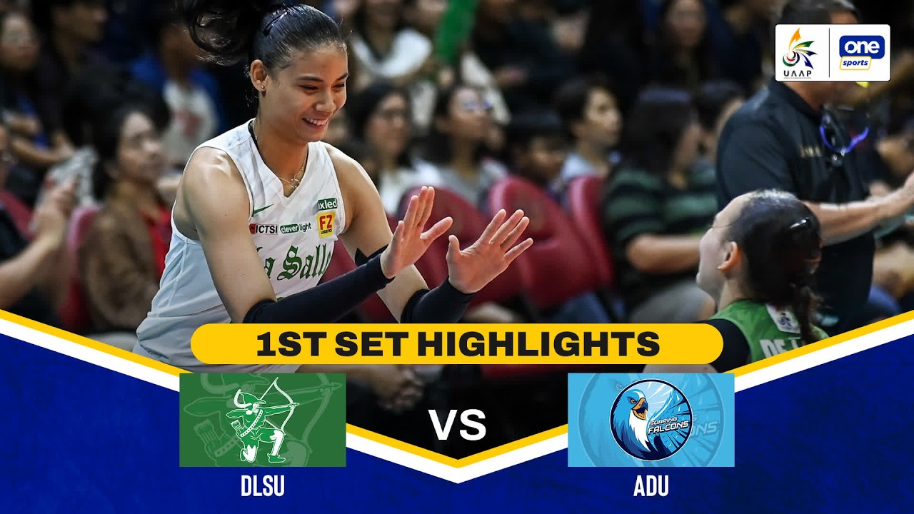DLSU vs AdU | SET 1 HIGHLIGHTS | UAAP SEASON 88 WOMEN&rsquo;S VOLLEYBALL | MARCH 21, 2026