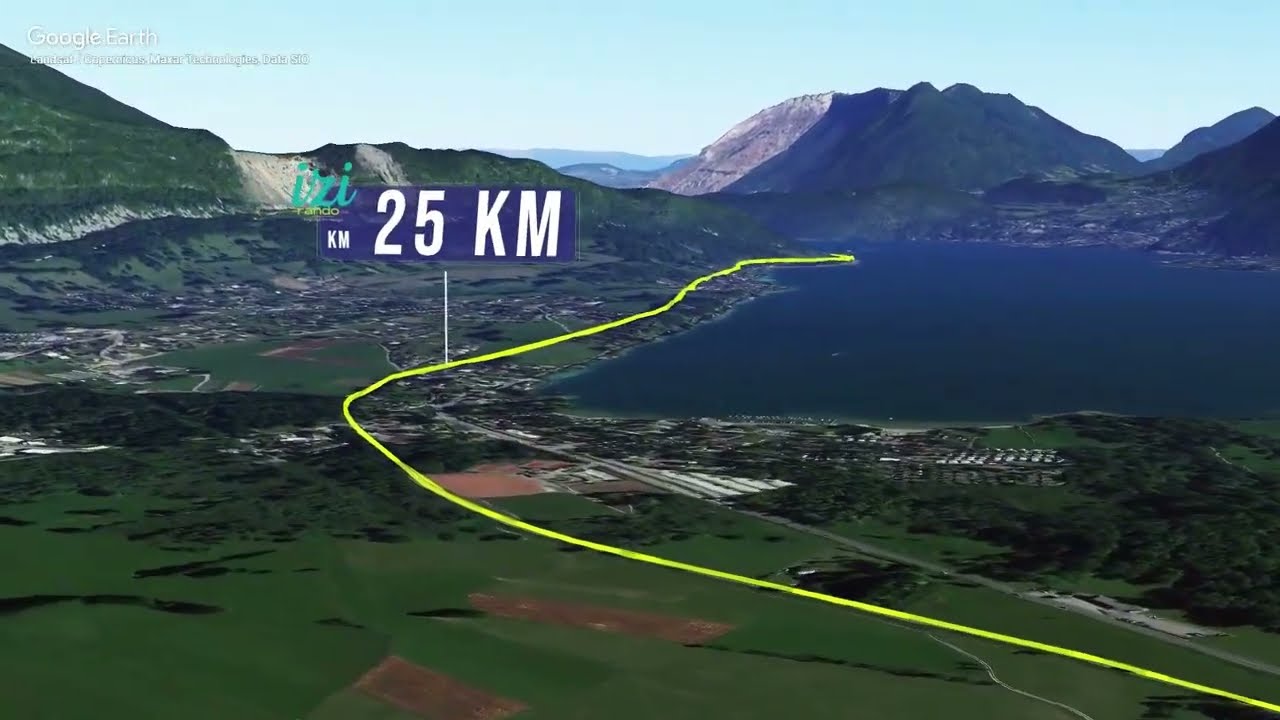 Marathon de Annecy 2024 - Parcours