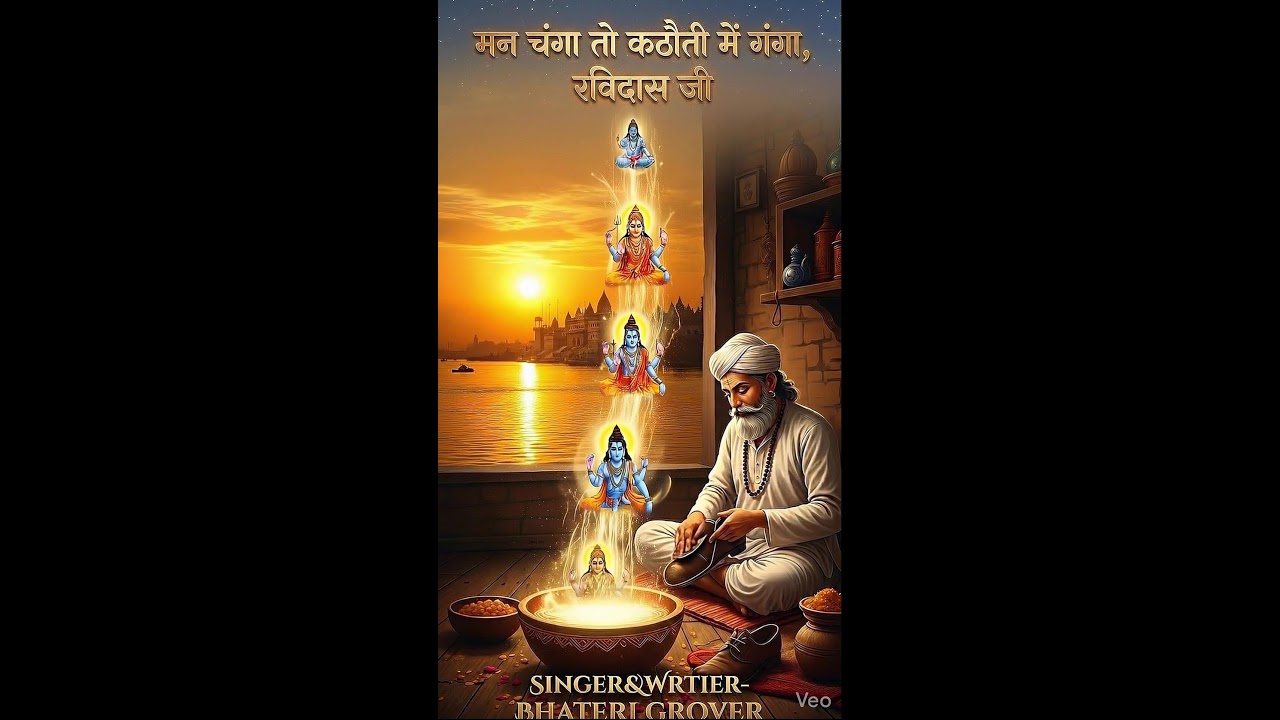 मन चंगा तो कठौती में गंगा, रविदास जी भतेरी ग्रोवर गावे महिमा