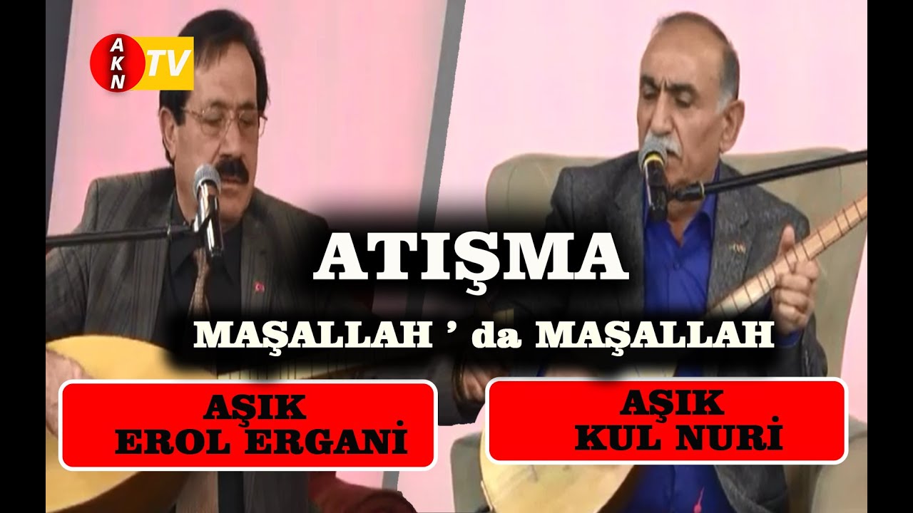 Taşlama  kurbana dönmüşsün -Aşık Erol Ergani ft - Aşık Kul Nuri -  Atışma-maşallah