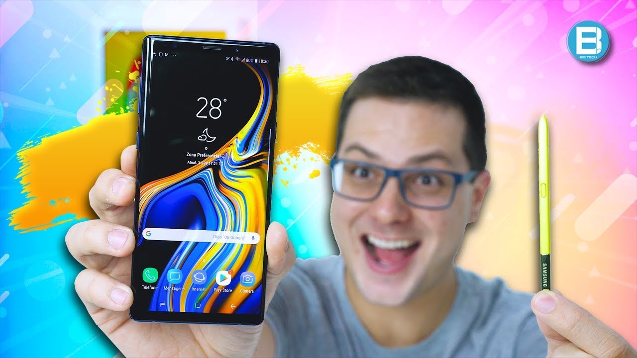 Que LOUCURA de CELULAR! GALAXY NOTE 9! DIFÍCIL NÃO se IMPRESSIONAR!
