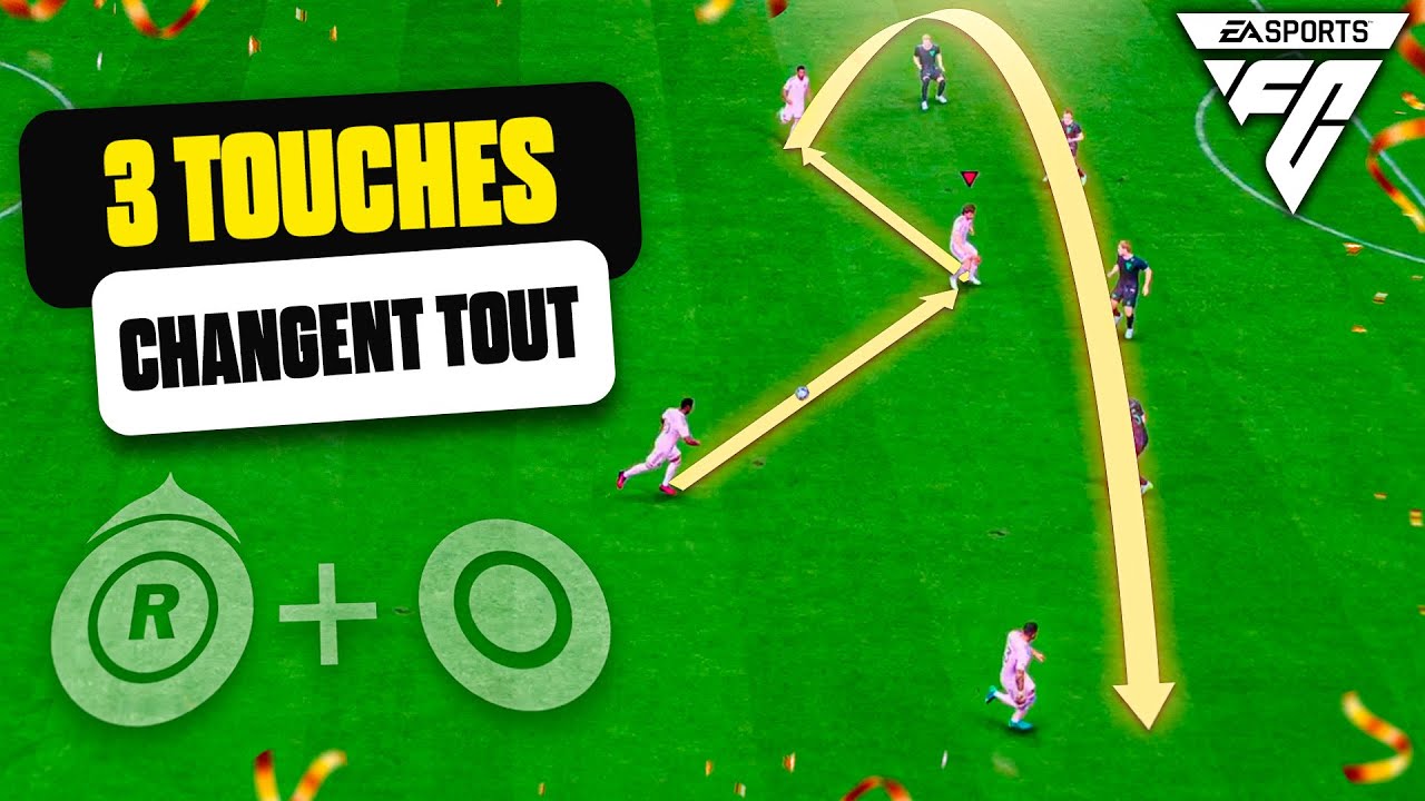 3 TOUCHES qui font LA DIFFÉRENCE sur EA FC 24 💪 TUTORIEL