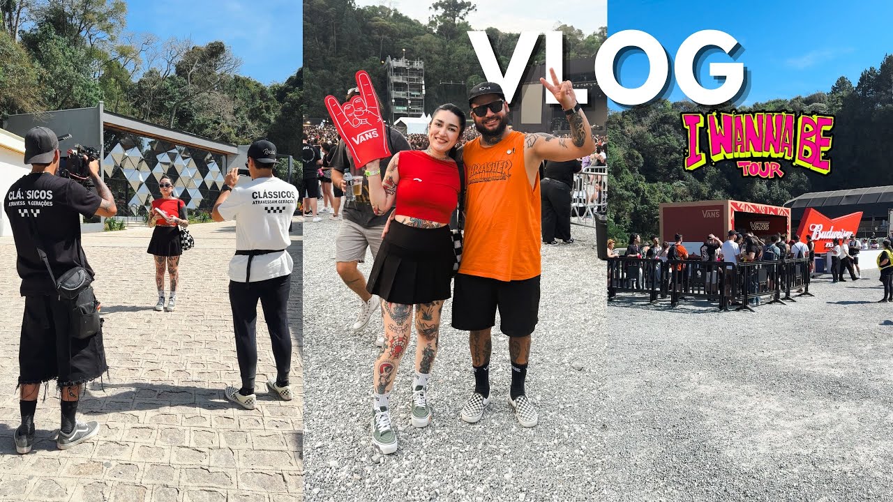 VLOG I WANNA BE TOUR CURITIBA: A Experiência de TRABALHAR para a VANS no Festival!