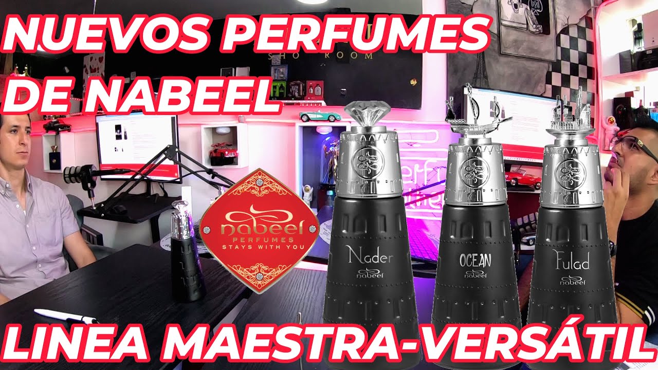 PERFUMES VERSATILES QUE DURAN 2 DIAS. NUEVA COLECCIÓN MAESTRA DE NABEEL