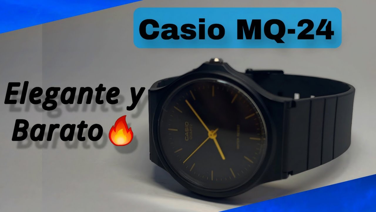 El Reloj Minimalista que Nunca Pasa de Moda Casio MQ-24  | RESEÑA Y UNBOXING
