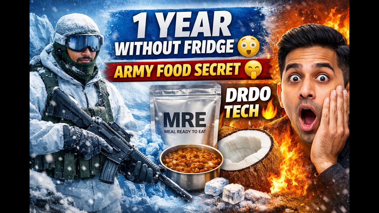 How India Feeds Soldiers in Siachen 🏔️ | DRDO Food Tech & Coconut Value Addition #indianarmy #food