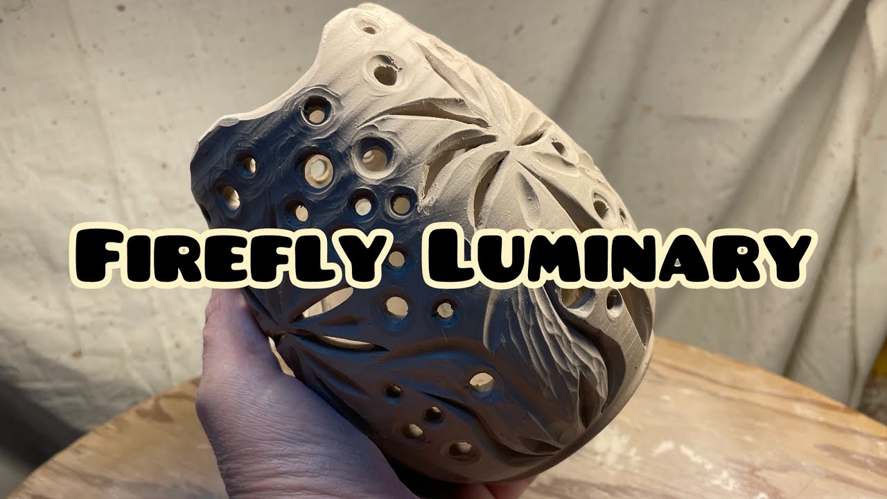 Pottery: Firefly Luminary
