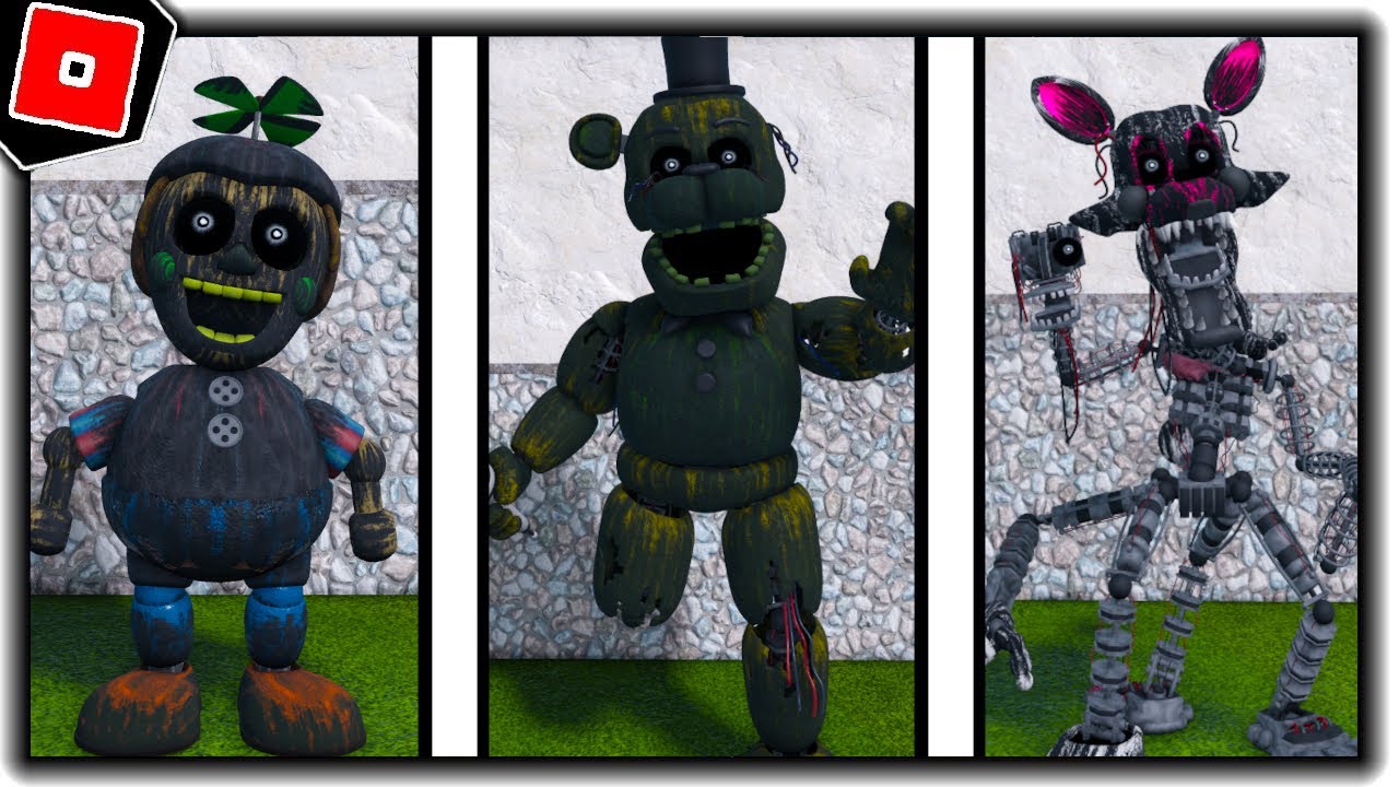 How to get ALL 6 PHANTOM SECRET CHARACTERS in FREDBEAR'S MEGA ROLEPLAY - Roblox