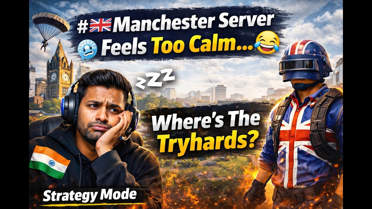 🥶 🇬🇧Manchester Server Feels Too Calm… Where’s The Tryhards? 😂 | Strategy Mode