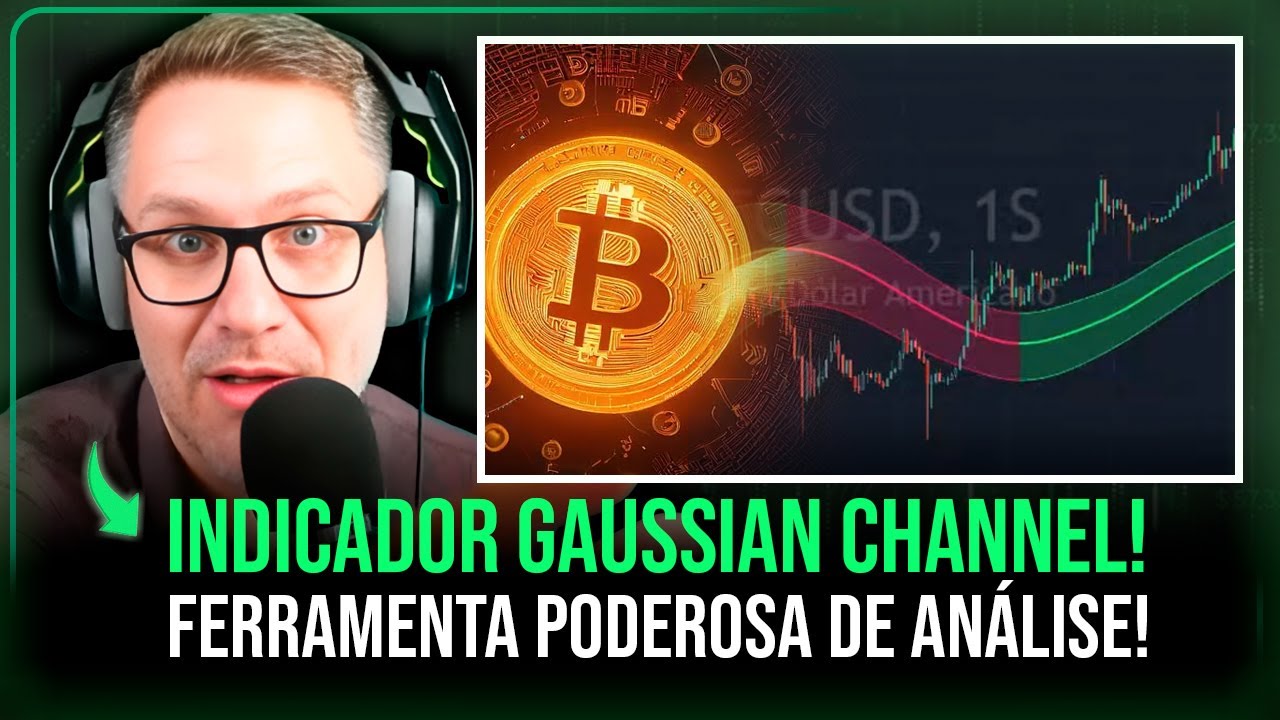 BITCOIN: INDICADOR GAUSSIAN CHANNEL! FERRAMENTA PODEROSA!