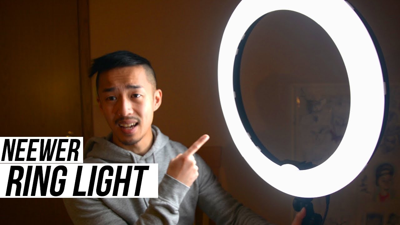 Neewer Ring Light Review & FULL Setup (18'' LED Ring Light Worth it?)