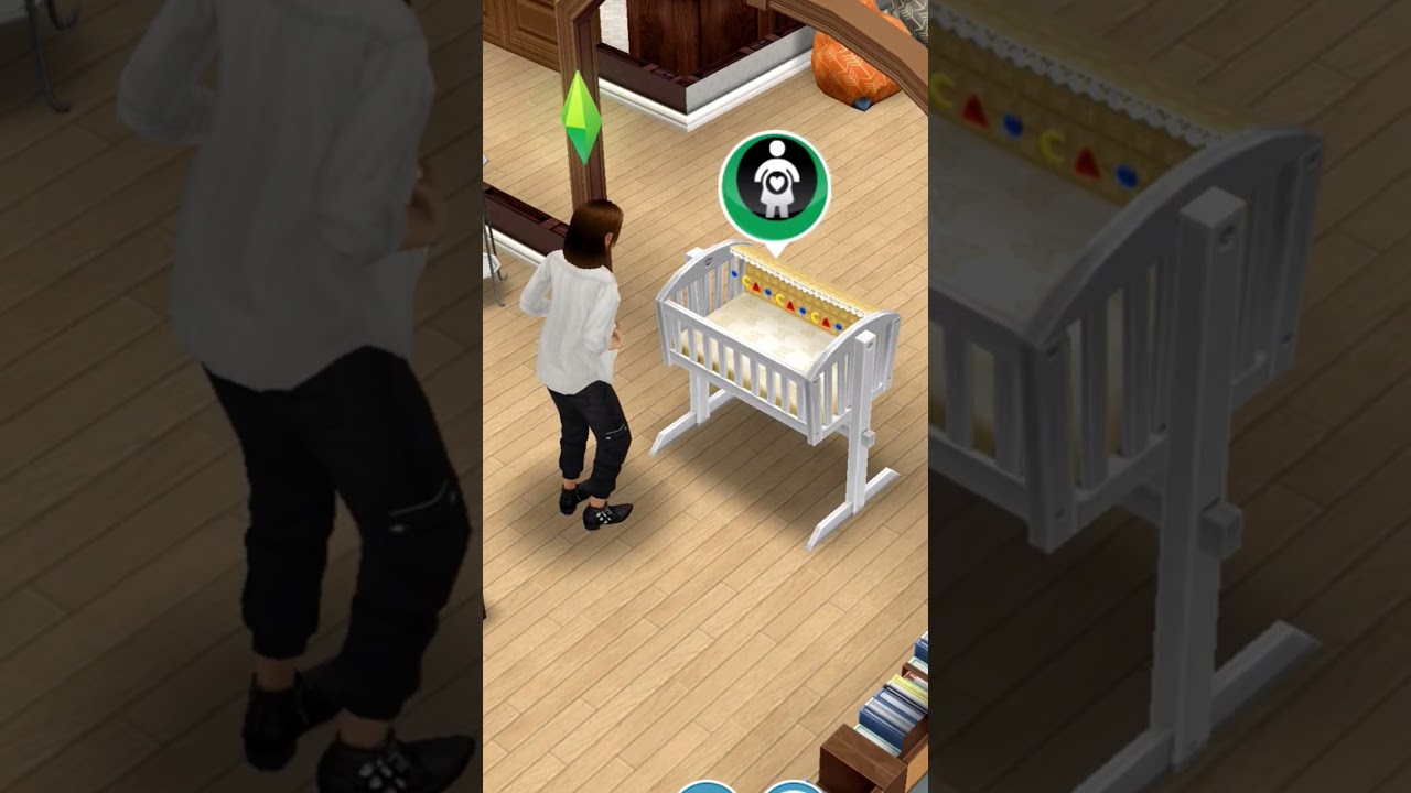 Sims FreePlay - Pregnancy journey - have baby
