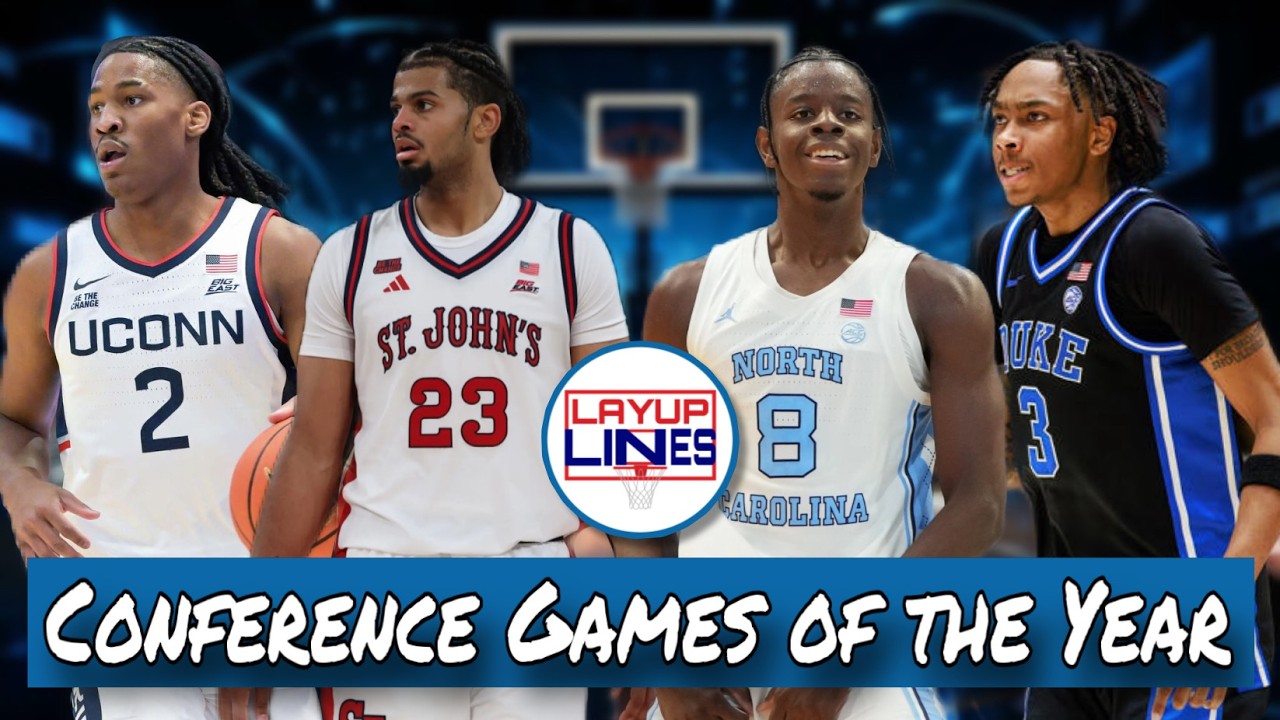 Duke at North Carolina & UConn at St John's + All College Basketball 2/6-8 Preview & Projections