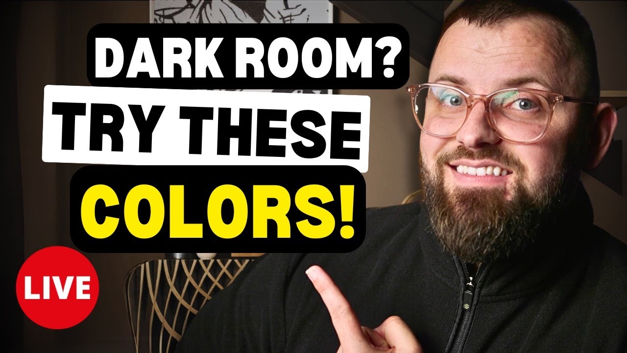 The 6 BEST Paint Colors for Dark Rooms (No Natural Light? No Problem!)