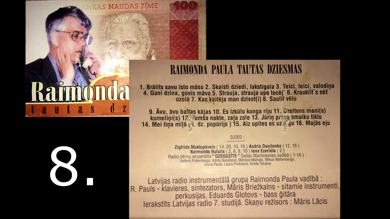 Raimonds Pauls - saulīt vēlu
