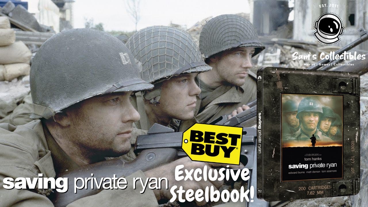 Saving Private Ryan Best Buy Exclusive 4K Steelbook | Unboxing & Review
