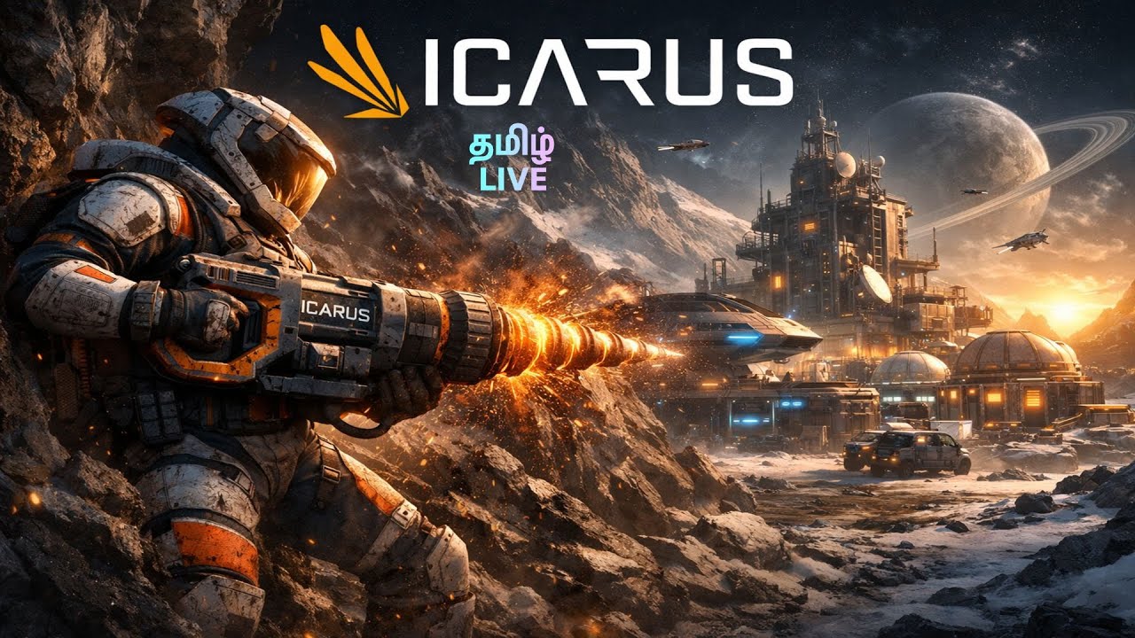 ICARUS Vanga guys lets we do Electric Drill Mining Tamil GAMEPLAY Episode 49 LIVE🔴