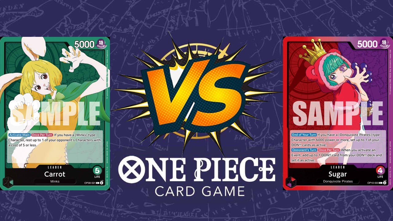 One Piece TCG Round 3 Carrot vs Sugar
