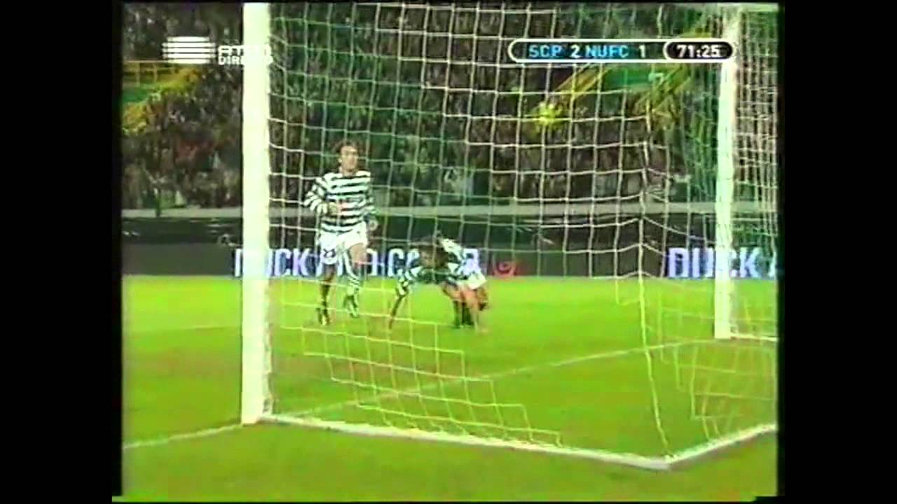 Sporting  4 -1 Newcastle 1/4 final 2005